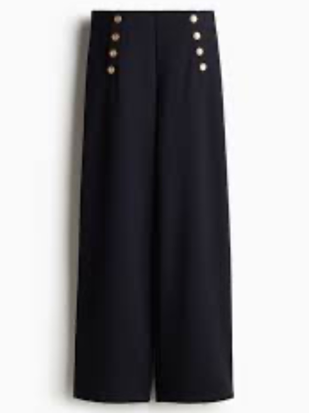Loft Palazzo Pant Black Size 14